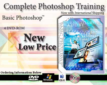 Basic Photoshop DVD Tutorials Training